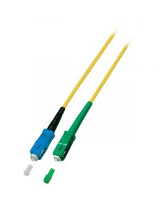 OS2 simplex glasvezel kabel SC/APC-SC 5m