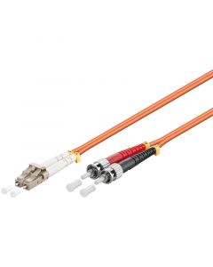 Glasvezel kabel LC-ST OM2 (laser optimized) 1 m