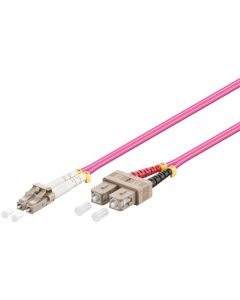 Glasvezel kabel LC-SC OM4 (laser optimized) 20 m
