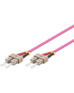Glasvezel kabel SC-SC OM4 (laser optimized) 2 m