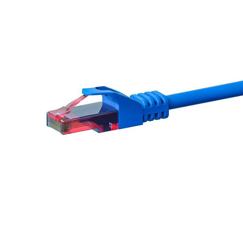 UTP CAT6 patchkabel 1,50m blauw - 100% koper