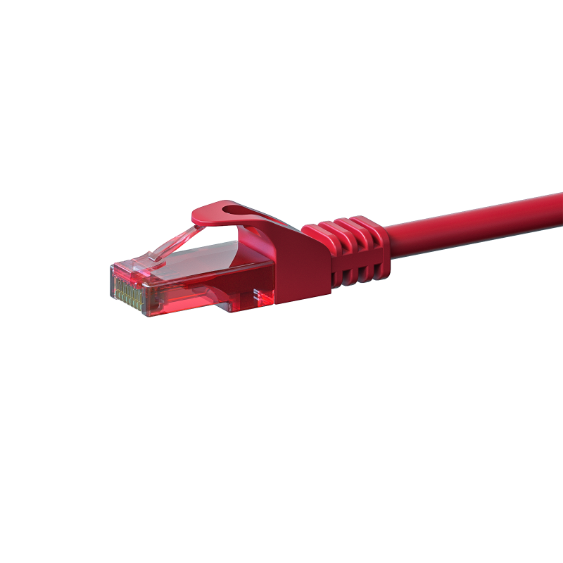 UTP CAT6 patchkabel 20m rood - 100% koper