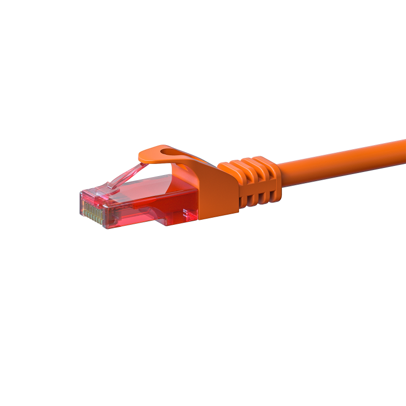 UTP CAT6 patchkabel 1,50m oranje - 100% koper