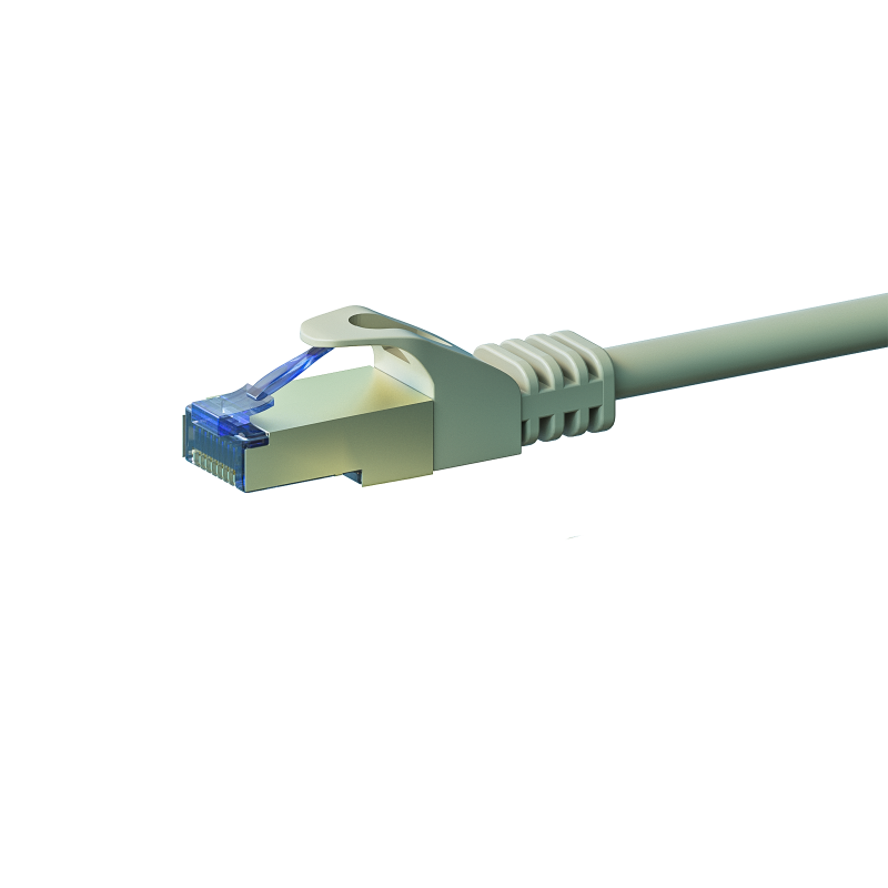 CAT6a S/FTP (PIMF) patchkabel 0,50m grijs