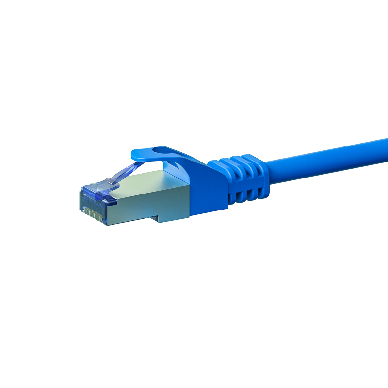 CAT6a S/FTP (PIMF) patchkabel 2m blauw