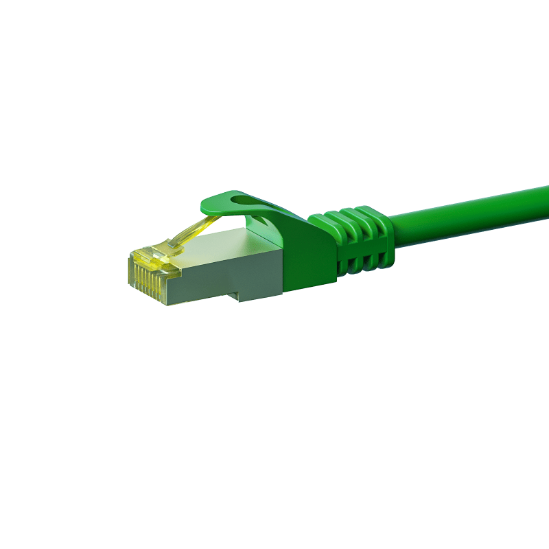 Cat7 S/FTP (PIMF) patchkabel 15m groen