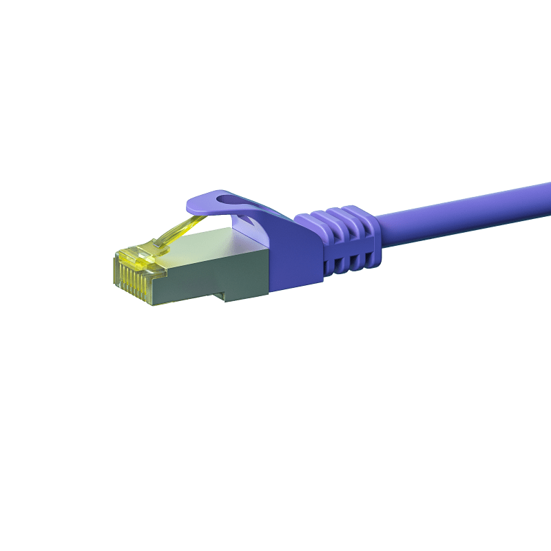 Cat7 S/FTP (PIMF) patchkabel 30m paars