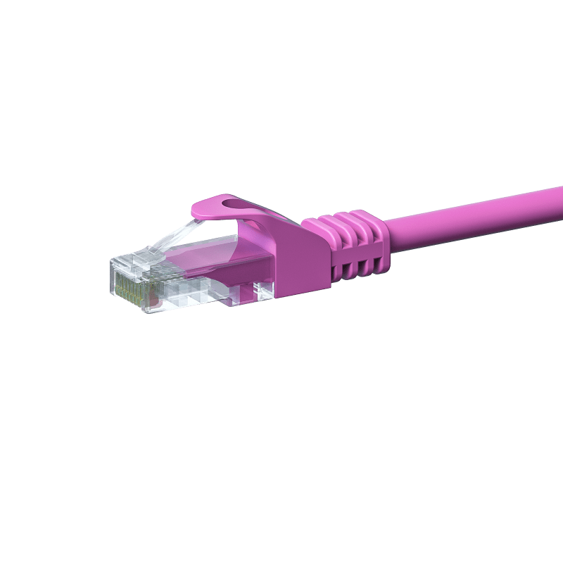 CAT5e patchkabel 1m roze - CCA