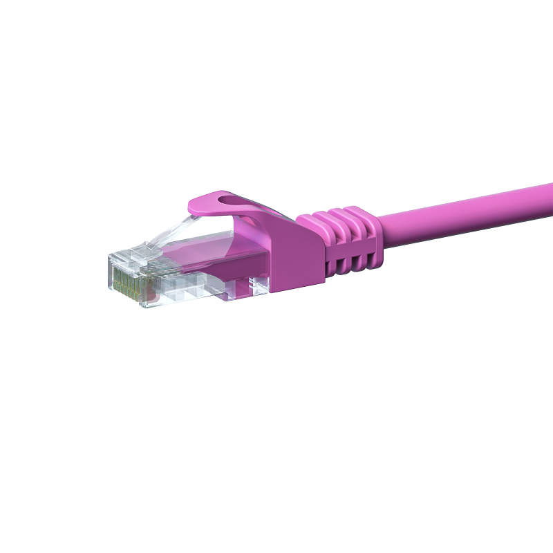 CAT5e patchkabel 7,5m roze - CCA