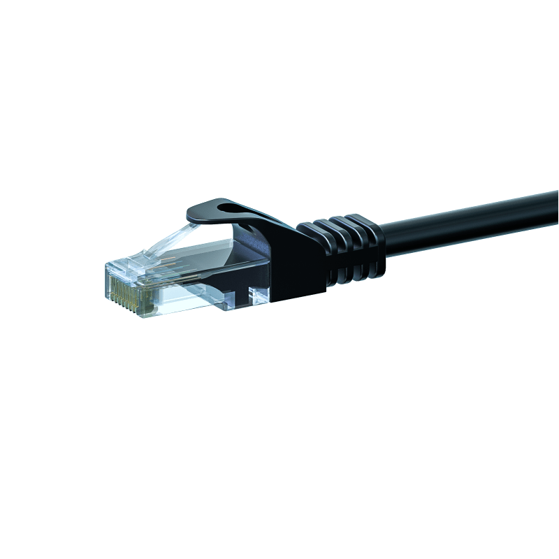 CAT6 patchkabel 1,5m zwart - CCA