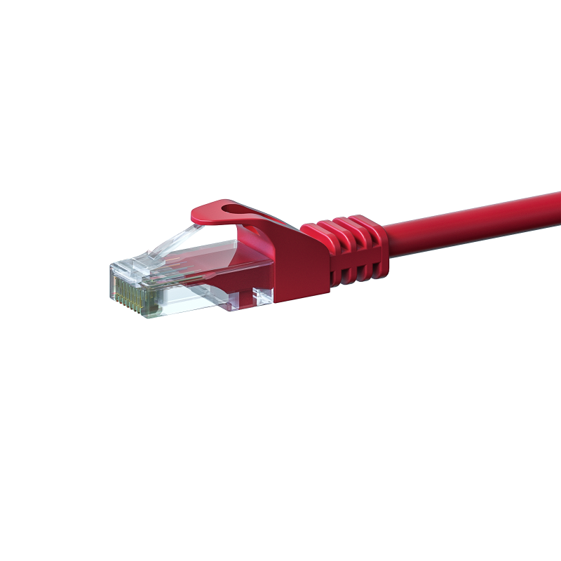 CAT6 patchkabel 10m rood - CCA