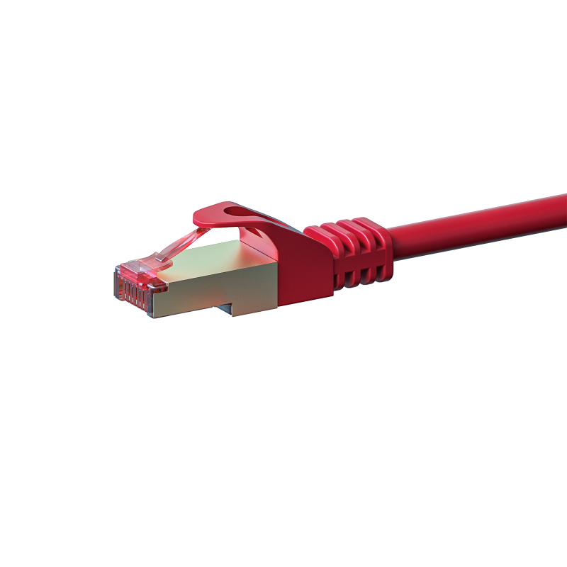 CAT6 S/FTP (PIMF) patchkabel 1m rood 