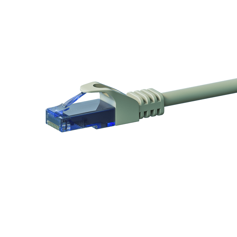 UTP CAT6a patchkabel 5m grijs - 100% koper