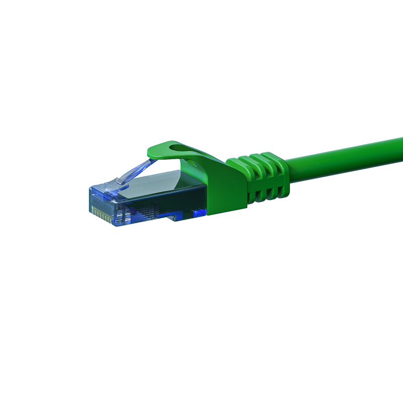 UTP CAT6a patchkabel 30m groen - 100% koper